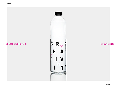 Bottle branding concept