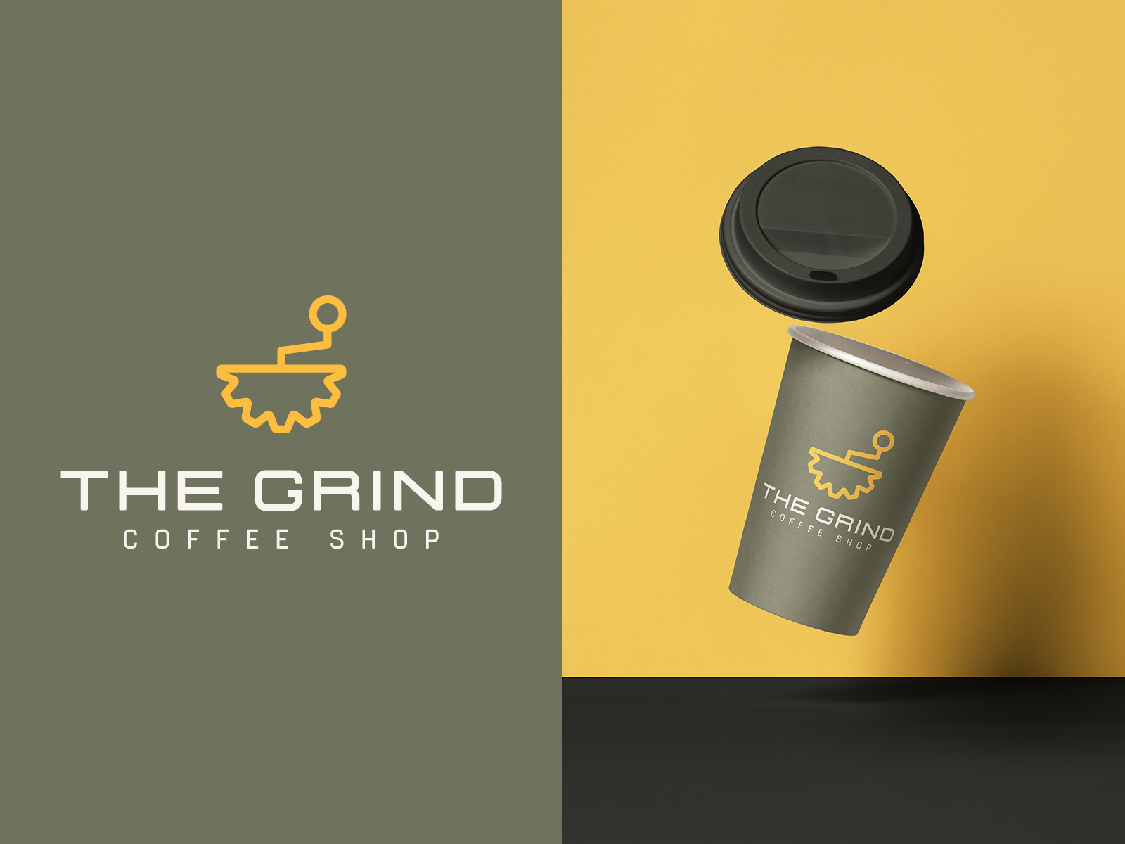 The Grind Logo Identity 2/30 by Luke &lsquo;Flurolux&rsquo; Zorbas on Dribbble