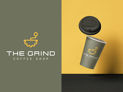 The Grind Logo Identity 2/30 branding branding design coffee graphicdesign grind icon logo thirtylogos thirtylogoschallenge type