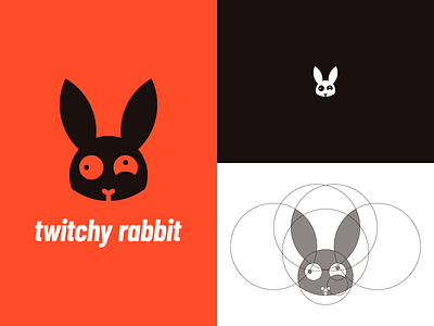 Twitch Rabbit Logo Identity 3/30