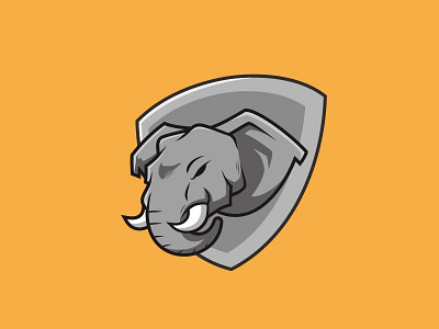 Elephant logo concept