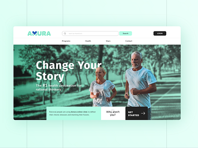 Website redesign - Amura.ai