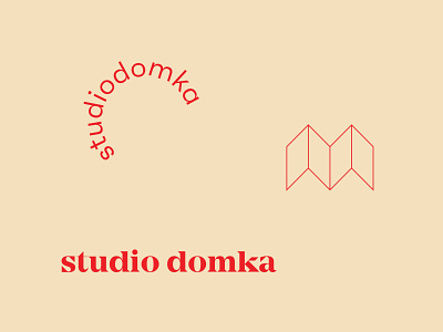 studio domka branding design icon logo logodesign typography