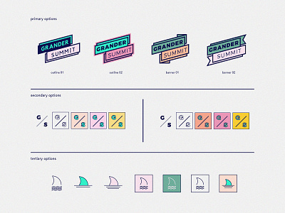 Grander Summit | Logo Options