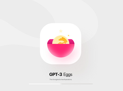 GPT-3 unrelated apple david ofiare egg icon design iconography neumorphism nigeria skeuomorphic