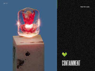 Containment 3d art art sale blender3d david ofiare design digital art gallery nft nft artist nft sale nigeria