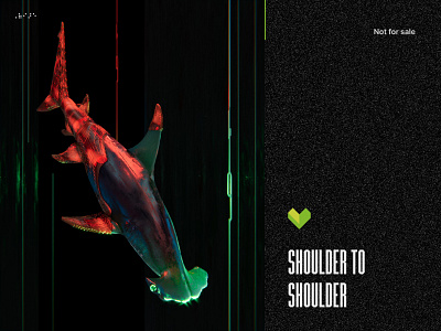 Shoulder to shoulder 3d design adobe photoshop blender3d david ofiare digital art nft nftart nftdrop nigeria sci fi shark uiux