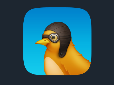 Pippin app icon bird icon ios pilot