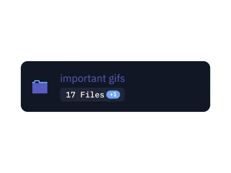 Moving file add flinto folder gif moving progress