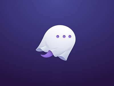 Spooky chat cute ghost messages