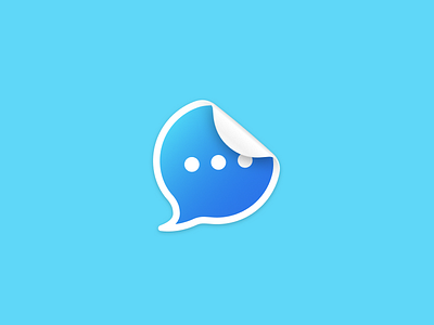 Sticker chat icon messages sticker
