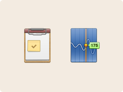 Two More clipboard icon icons stocks