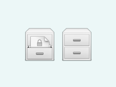 Filing Cabinets cabinet filing icon icons