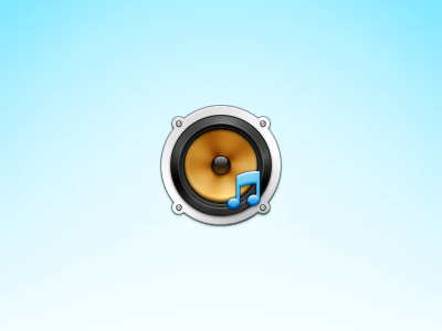 Speaker Update icon music note speaker