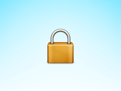 Lock icon lock