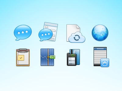 Some More 64px 64px card payment chat clipboard icloud icon icons ios network stocks sync