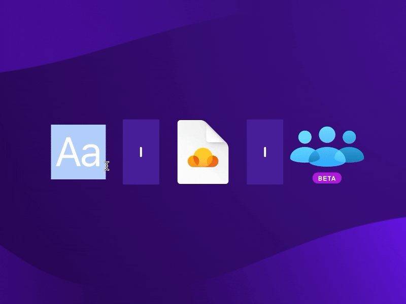 Sketch 56 cloud document gif icon motion team text