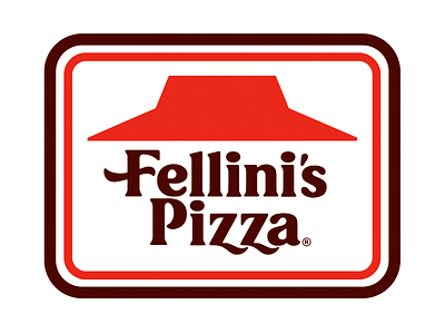 Fellini Hut 80s america atlanta brand circles design fellinis hut illustration logo pizza pizza hut retro vintage