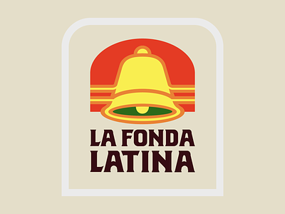 La Fonda Bell 80s america atlanta bell border brand circles design illustration logo retro taco bell vintage