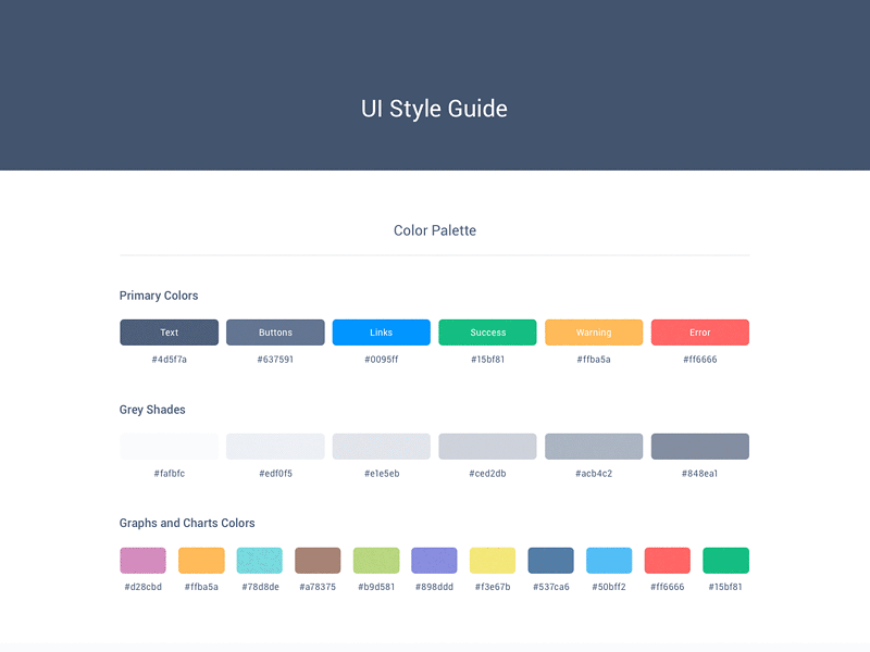 UI Style Guide