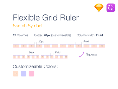 Flexible Grid Ruler free freebie grid plugin responsive sketch tools
