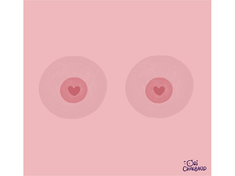boobs! animation boobies boobs breast breast cancer breast cancer awareness breastfeeding breastpumps digital art drawing gif gif animated gif animation illustration