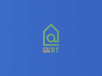 Stayathomelogo @ art coronavirus design geometric art icon illustration logo logo a day sketch stay stay safe stayathome stayhome