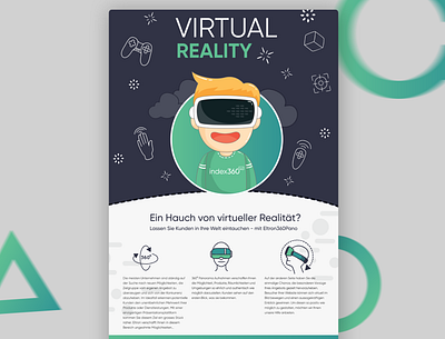 Virtual Reality design illustration