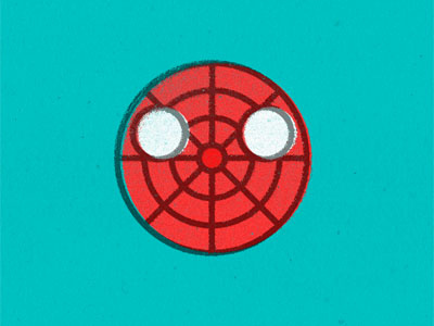 Spider Man colourful comics dirt draw ico jitter portrait sketch tint