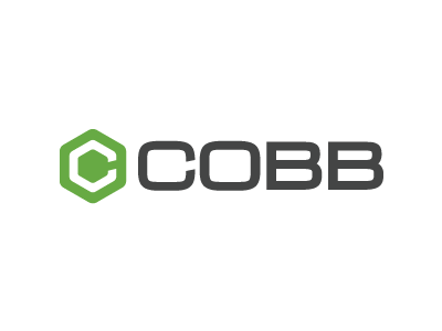 Cobb Construction c construction letter logo typography