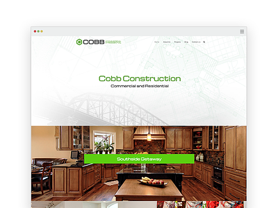Cobb Construction construction website