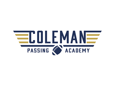 Coleman Passing Acedemy football logo