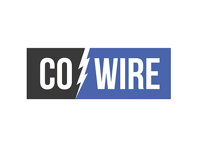 Co Wire lightning bolt logo