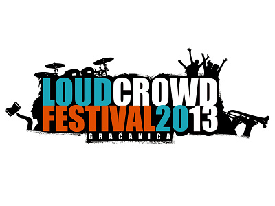 Logo contest LOUD CROWD 2013 - not win logo nebojsareljin typography