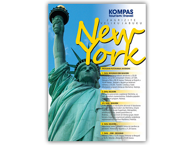 Front cover - New York - KOMPAS, travel... nebojsareljin