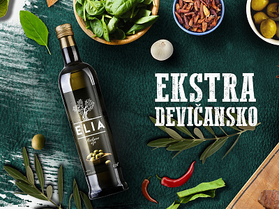ELIA - olive oil packaging bottle design graphicdesign packaging