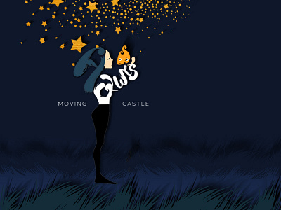 Howl's Moving Castle - Poster Design - Color Version