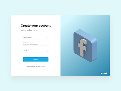 Facebook Onboarding Screen Concept bordeaux clean concept design facebook french designer interface design minimal onboarding onboarding screen simple sketch ui ux