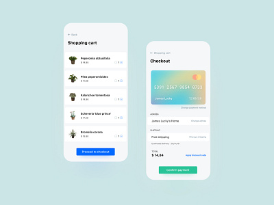 Daily UI 002 : Credit card checkout
