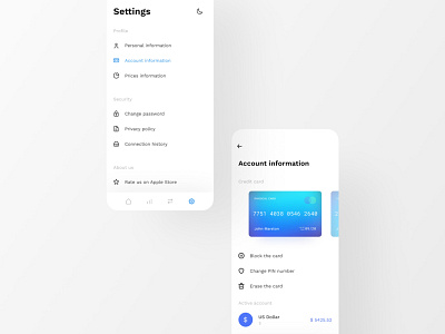 Daily UI 007 : Settings