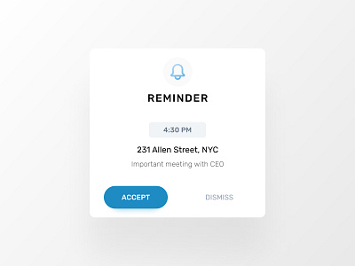 Daily UI 016 016 app bordeaux dailyui dailyuichallenge figma french designer interface design minimal popup reminder simple ux ui