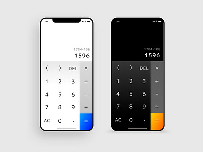 Calculator 004 app calculator concept dailyui design ui web