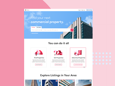 Property Finder Landing Page