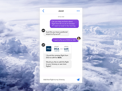 Daily UI #013: Direct Messaging