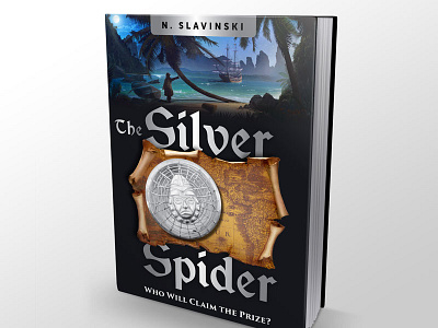 Silver Spider book cover design