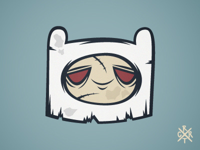 Finn - Adventure Time adventuretime artcore boy cartoon finn illustration network vector zombie
