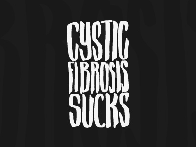 CFS - Totebag Artwork artcore design font type typo typography