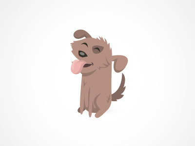 DAK Dog artcoreillustrations dak dog icon illustration