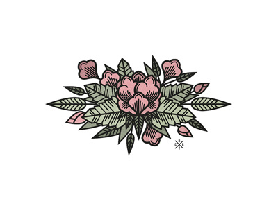 Rose art artcoreillustrations flower illustration leaves rose tattooart vector vectorart