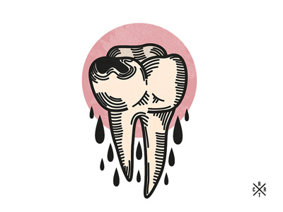 Tooth art artcoreillustrations blood illustration tattooart tear tears teeth tooth vector vectorart
